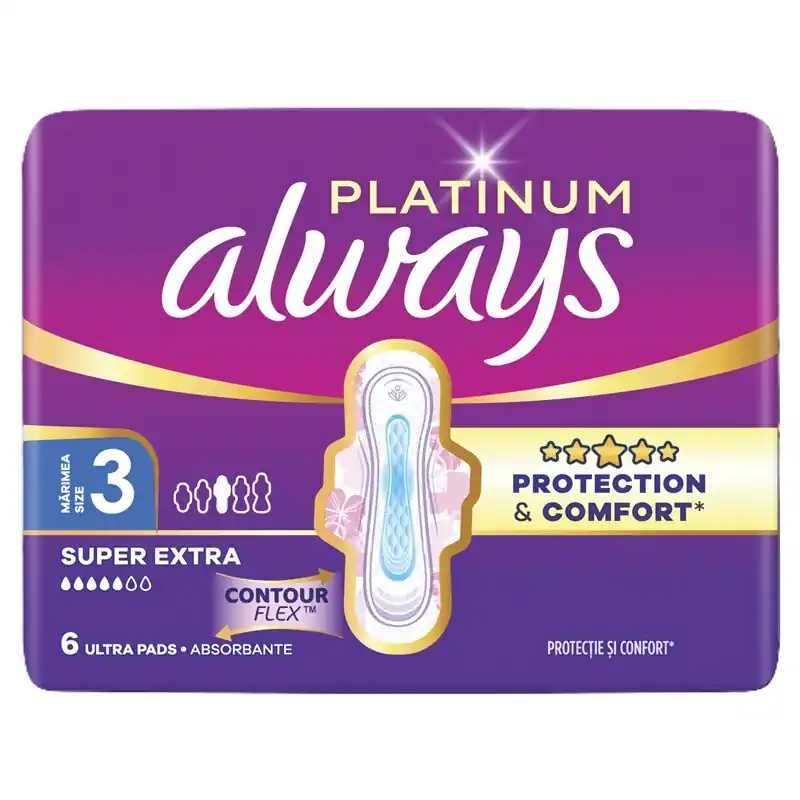 Doar azi ALWAYS PLATINUM NIGHT MARIMEA 3 6 BUCATI