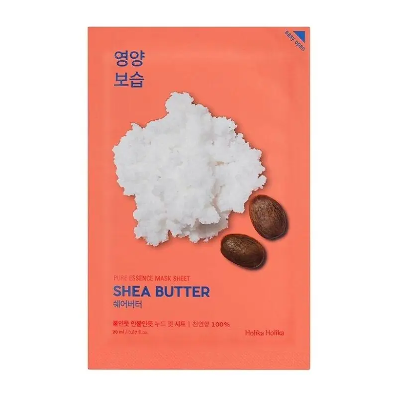 Retur ușor HOLIKA HOLIKA MASCA FACIALA PURE ESSENCE CU UNT DE SHEA 20ML
