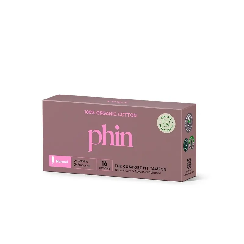 Ofertă specială PHIN TAMPOANE BUMBAC ORGANIC 16 BUCATI