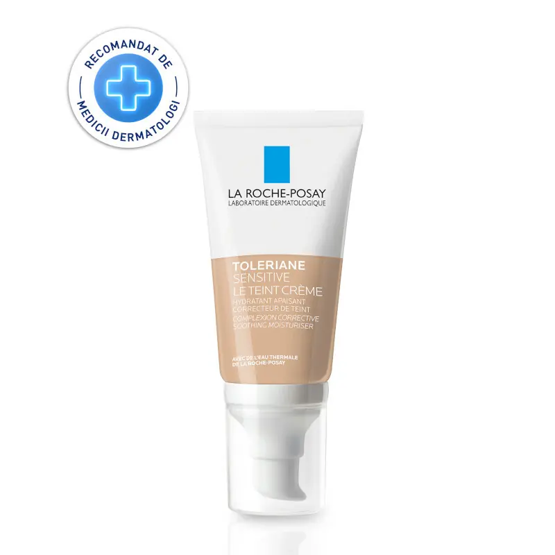 Ofertă exclusivă LA ROCHE POSAY TOLERIANE SENSITIVE CREMA HIDRATANTA UNIFORMIZARE LIGHT 50ML