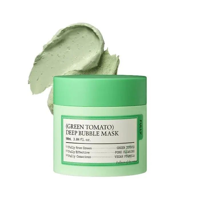 Cel mai bun preț FULLY GREEN TOMATO DEEP BUBBLE MASK - Masca Tip Spuma Cu Efect De Curatare Profunda