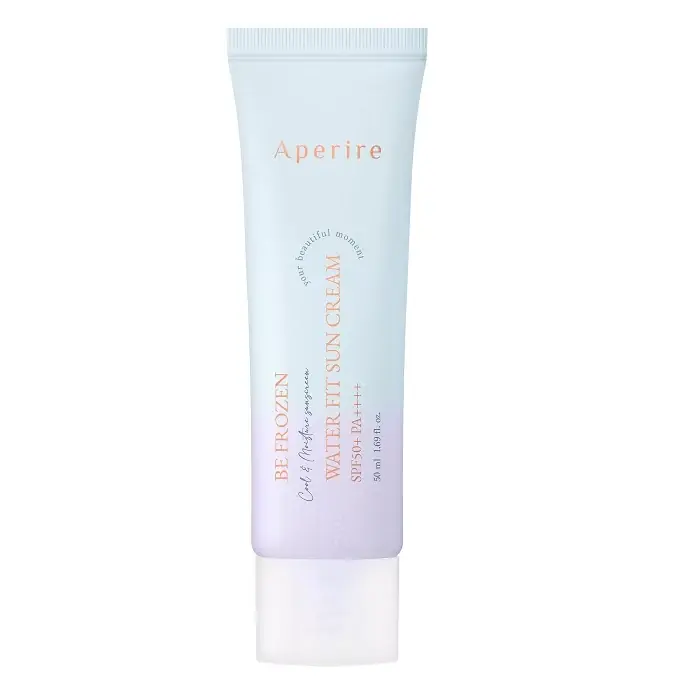 Ofertă exclusivă BE FROZEN WATER FIT SUN CREAM SPF50+ - Crema Solara SPF50+ Pentru Fata Hidratanta Fara Film Alb