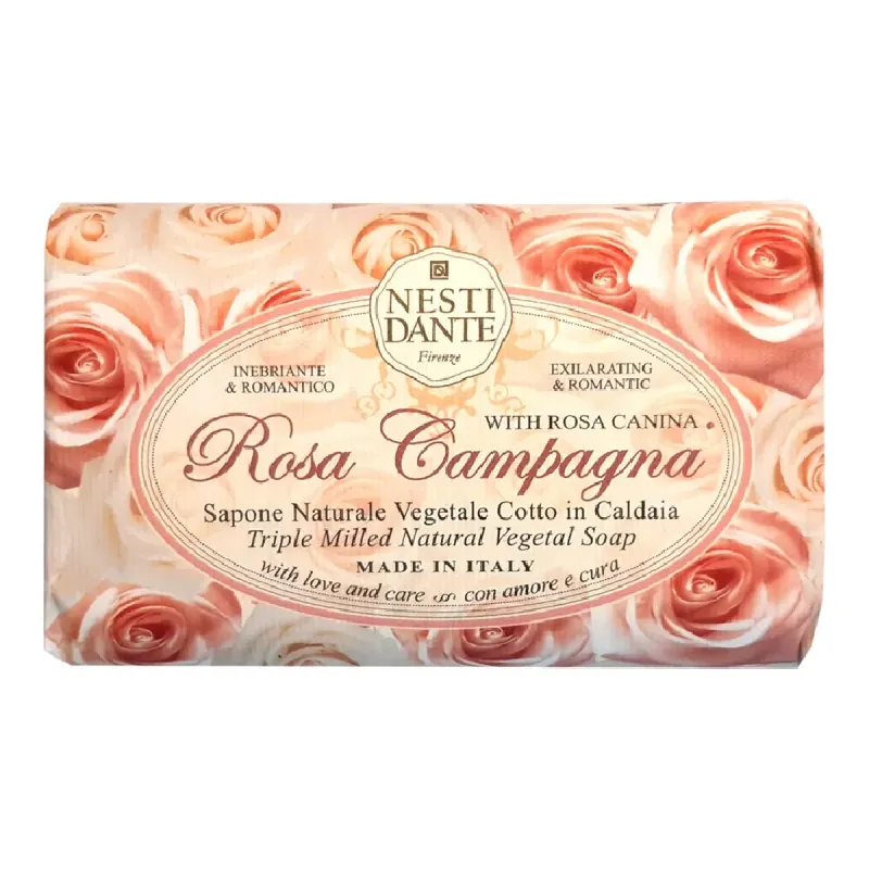 Cumpărături sigure Sapun solid Le Rose Sampanie, 150 g, Nesti Dante