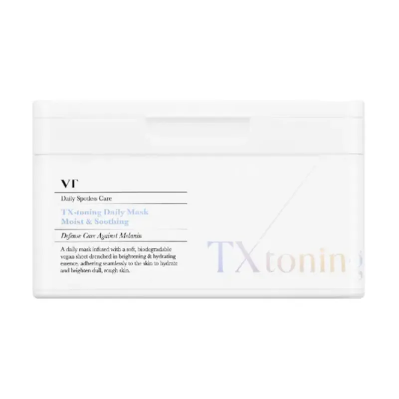 Retur ușor Set masti pentru hidratarea tenului TX-Toning Daily, 30 bucati, VT Cosmetics