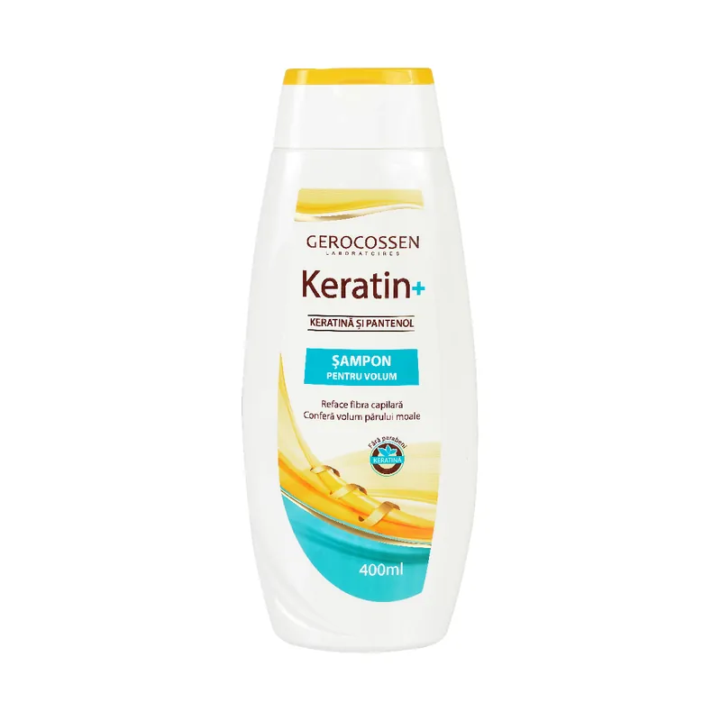 Sampon pentru volum Keratin+, 400 ml, Gerocossen Preț redus