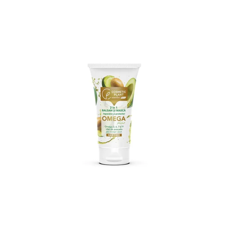 Discount Cosmetic Plant 2 in 1 Balsam si masca reparator si protector OMEGA Plus, 150ml