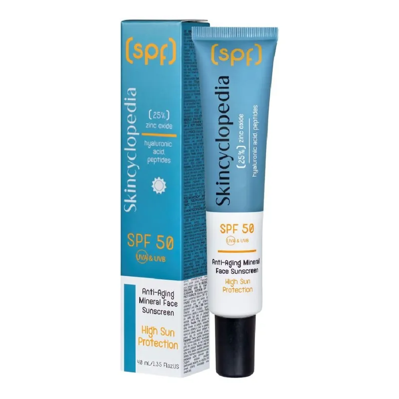 Reducere Crema de fata cu SPF50 si actiune anti-aging, 50ml, Skincyclopedia