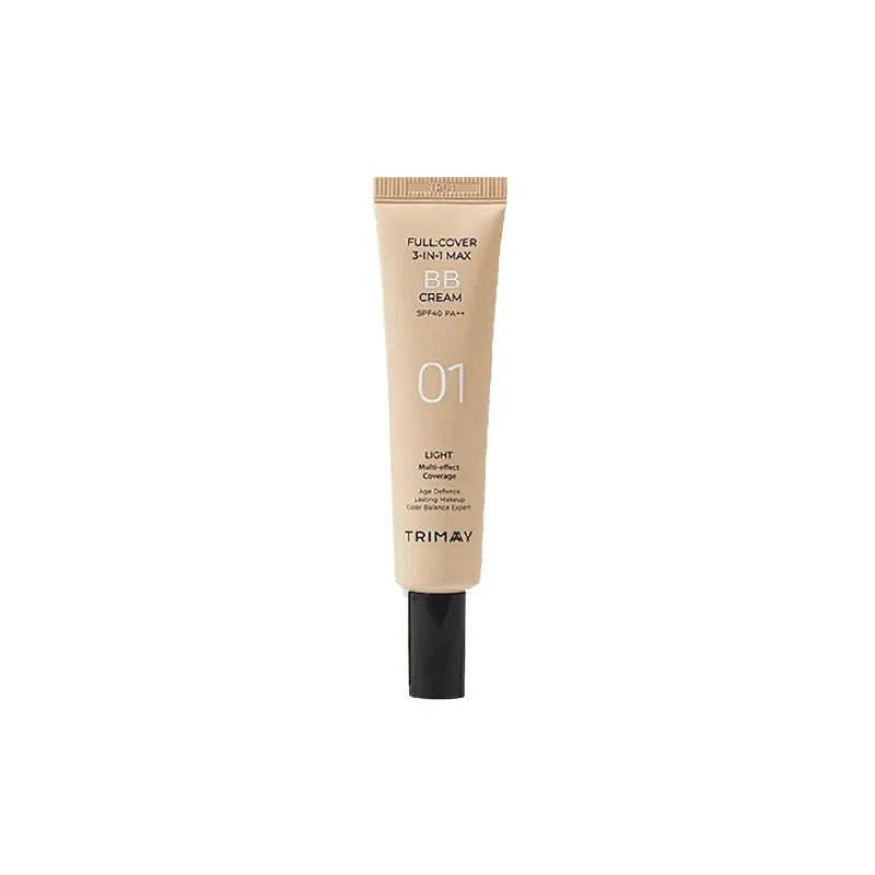 Vezi acum Crema coloranta BB Cream SPF40 PA++ Full Cover 3-in-1 Max, Light, 30 ml, Trimay