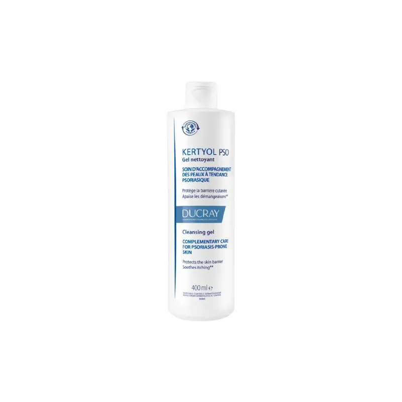 Gel de curatare pentru pielea predispusa la psoriazis Kertyol PSO, 400 ml, Ducray Reducere specială