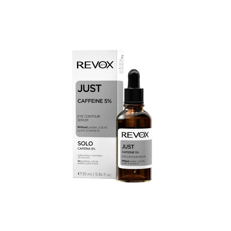 Serum pentru conturul ochilor Just Caffeine 5%, 30ml, Revox Plată sigură