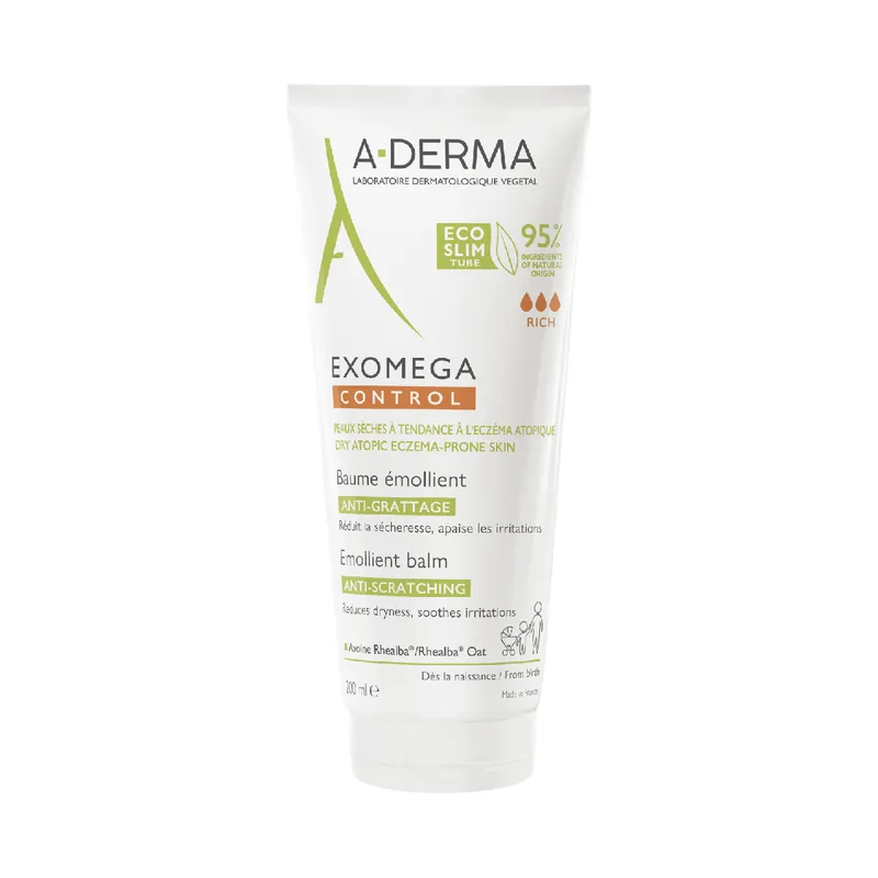 Balsam emolient Exomega Control, 200 ml, A-Derma Doar azi