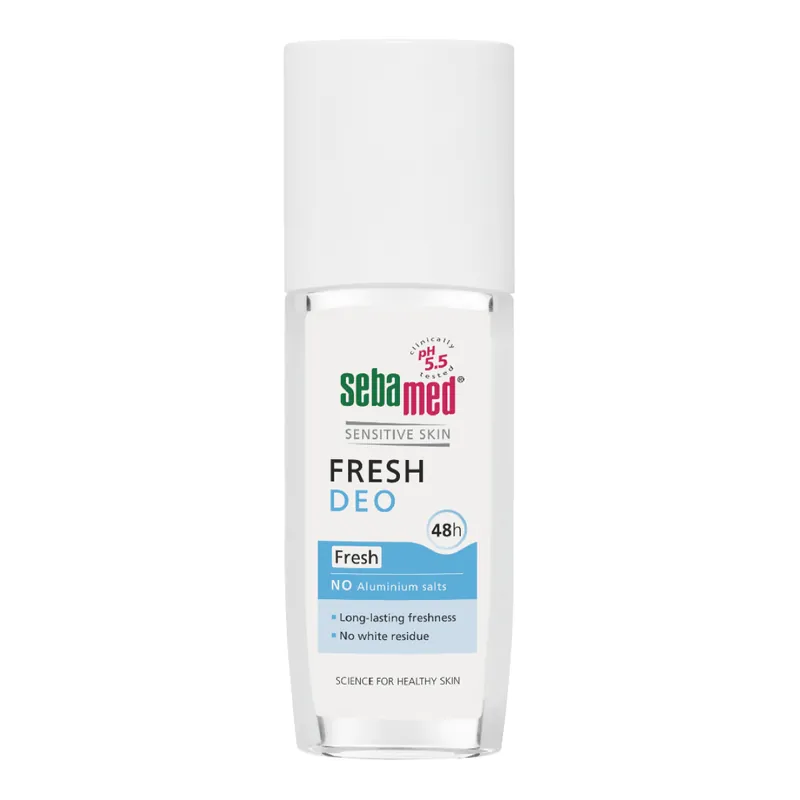 Preferatul clienților Deodorant spray Fresh, 75 ml, Sebamed