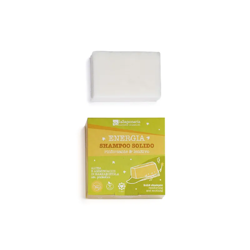 Sampon solid pentru par normal si uscat, 50g, La Saponaria Promoție