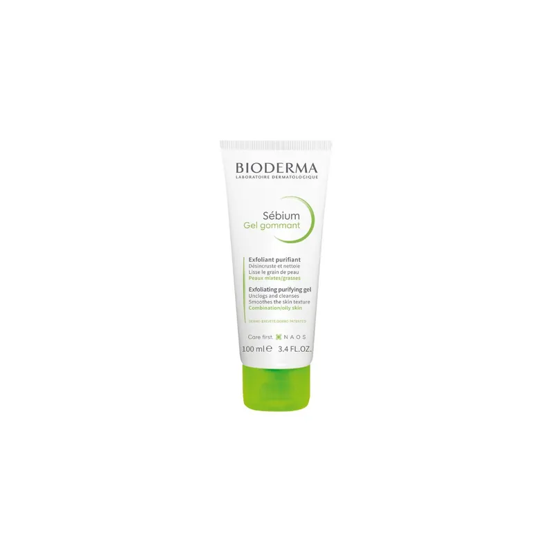 Gel exfoliant Sebium, 100 ml, Bioderma Mai ieftin