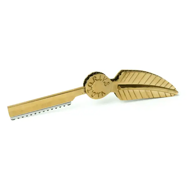 Ofertă Brici cu lama pentru filat Raphael Perrier Victorivs Light Gold Razor Blade