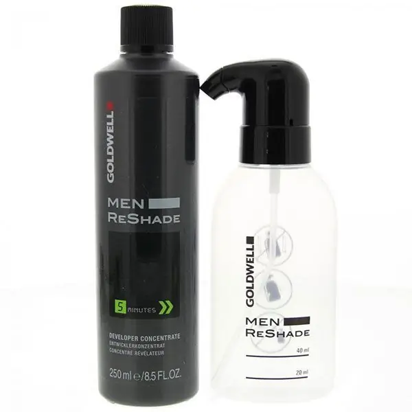 Livrare expres Oxidant si Aplicator pentru vopsea Goldwell Men ReShade Grey Blending Power Shot 250ml