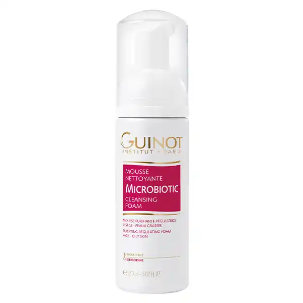 Spuma demachianta Guinot Microbiotic Mousse 150ml Ultima șansă