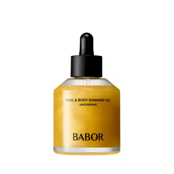 Ulei sclipitor de corp Babor Soul & Body Shimmer Oil Grounding 100ml Retur gratuit