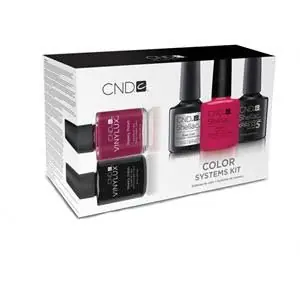 Plată securizată Set lacuri semipermanente CND Color Systems Kit