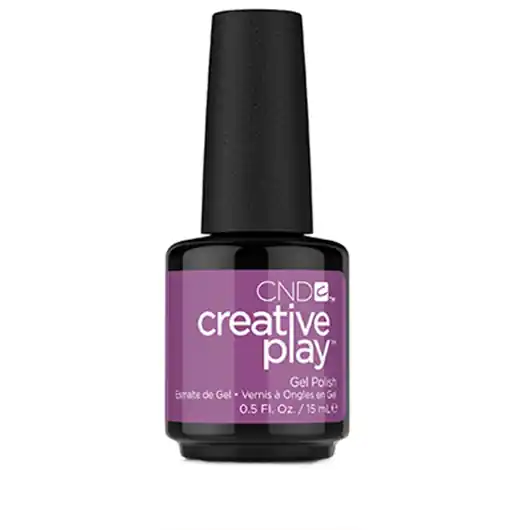 Lichidare de stoc Lac unghii semipermanent CND Creative Play Gel 518 Charged 15ml