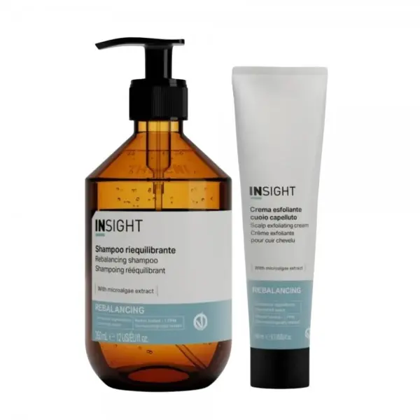 Insight Rebalancing - Pachet anti-sebum Sh 350ml+ Crema 180ml Calitate înaltă