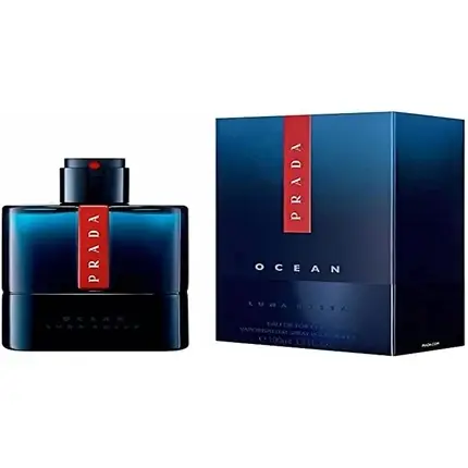 Apa de toaleta pentru barbati, Prada Luna Rossa Ocean, 3.3 Fl Oz Ofertă de sezon