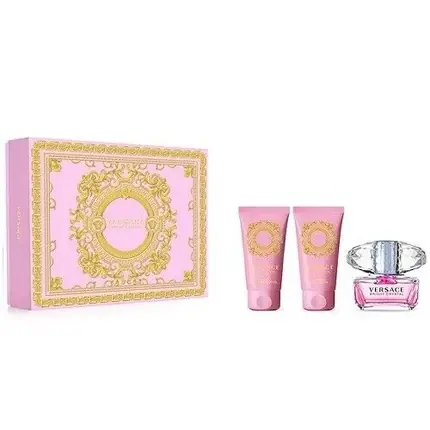 Doar azi Set cadou, Versace, Hellkristall, EDT Spray 50ml, Gel de dus 50ml, Lotiune de corp 50ml
