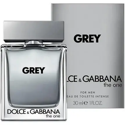 Apa de toaleta, Dolce & Gabbana, The One for Men Grey Intense, 30ml Cumpără online