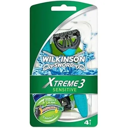 Preț mic Aparat de ras de unica folosinta, Wilkinson Sword, Xtreme 3 Sensitive