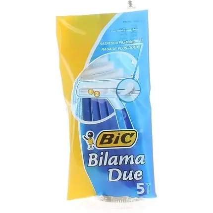 Set lame de ras Bic Bilama, 5 bucati Retur ușor