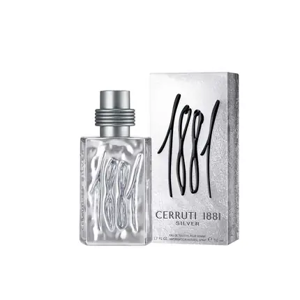Retur gratuit Apa de Toaleta pentru Barbati, Nino Cerruti 1881 Silver, 50ml
