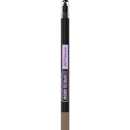 Creion pentru sprancene, Maybelline New York, Brow Ultra Slim, Soft Brown Plată sigură