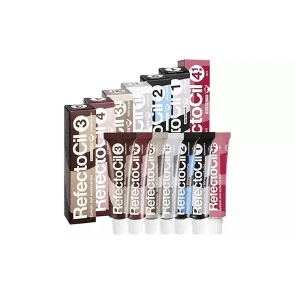 Lichidare de stoc Vopsea crema pentru sprancene si gene, RefectoCil, 20g
