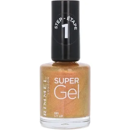 Preț promoțional Lac de unghii gel, Rimmel, Super Gel Lit Up 081, 12ml