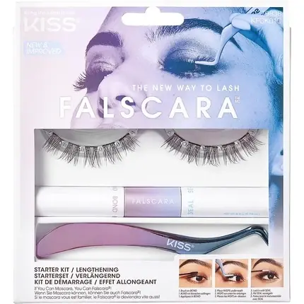 Kit aplicare gene false, Kiss, Falscara, reutilizabil Bestseller