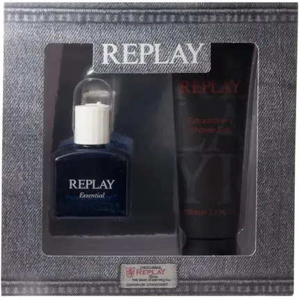 Chilipir Set cadou, Replay, Essential for Him, 30ml EDT + 100ml gel de duş