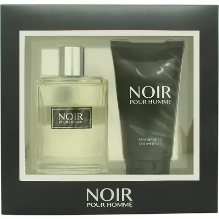 Set cadou parfum și gel de duș Prism Parfums Noir 100ml + 150ml Promoție