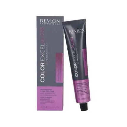 Vopsea permanentă, Revlon, Excel Gloss, negru, 70ml Calitate înaltă