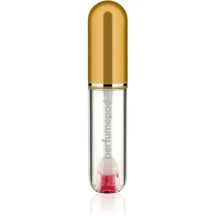 Atomizor Reîncărcabil Parfum, Travalo, Pod Clear, auriu Popular