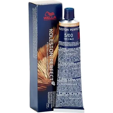Noutate Vopsea de par, Wella Koleston Perfect Me 5/00, Maro Natural Deschis, 60ml