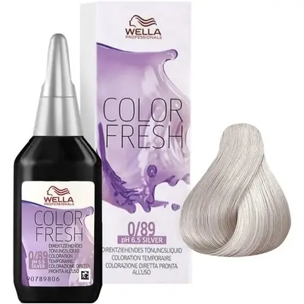 Vopsea de par, Wella, Color Fresh 0/89, Fara amoniac, 75ml Retur gratuit