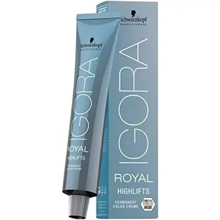 Vopsea de par permanenta, Schwarzkopf, Igora Royal Highlifts, Ultra Blond Cenusa, 60ml Reducere specială