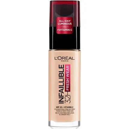 Fond de ten, L‘Oréal, Infallible 32H, SPF 25, 30ml Noutate