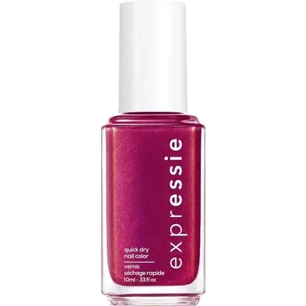 Premium Lac de unghii, Essie, Expressie Quick-Dry, 10ml, Roz metalic