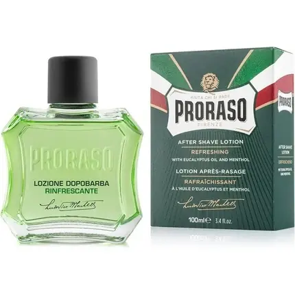 Ofertă limitată Lotiune After Shave, Proraso, cu Ulei de Eucalipt si Mentol, 100ml