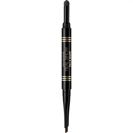 Cel mai bun preț Creion pentru sprancene, Max Factor, Real Brow Fill & Shape, 04 Deep Brown