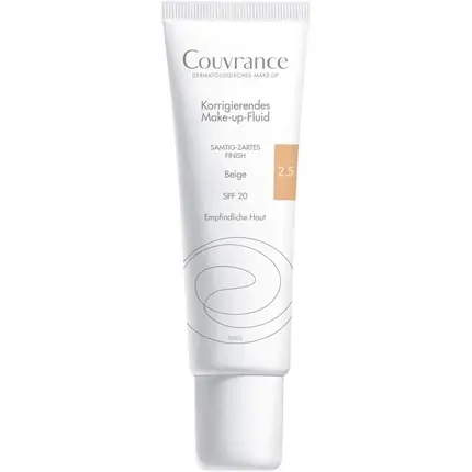 Reducere extra Fond de ten fluid, Avène, Couvrance Beige 2.5, 30ml
