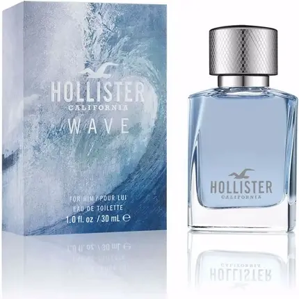 Eau de Toilette, Hollister, Wave, 30ml Retur gratuit