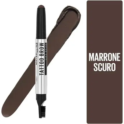 Creion sprâncene, Maybelline New York, Tattoo Brow Lift 04 Deep Brown Promoție
