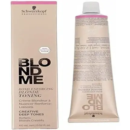 Premium Vopsea de păr, Schwarzkopf Blondme Toning, Intense Nougat, 60ml